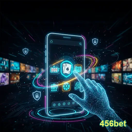 Imagem do app 456bet mostrando opções de apostas, promovendo o site 456bet para apostas esportivas.