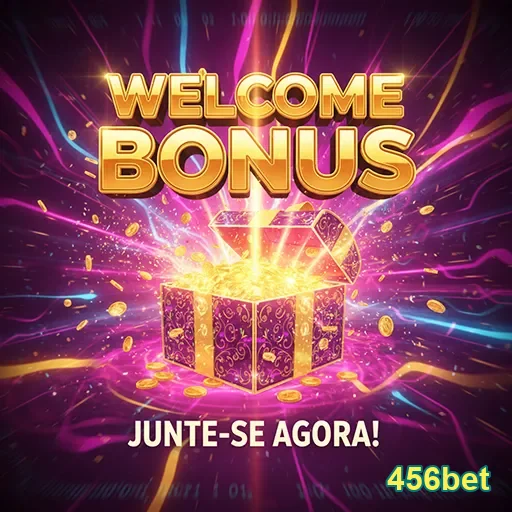 Imagem promocional do 456bet destacando bônus especial, reforçando a oferta do site de apostas online.